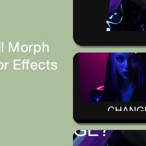 On-Scroll Morph Effects