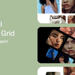 On-Scroll Rotation Grid