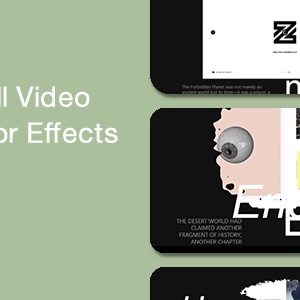 On-Scroll Video Effects