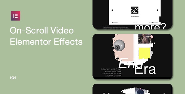 On-Scroll Video Effects