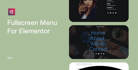 Fullscreen Menu